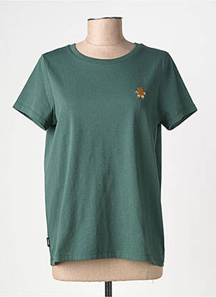 Tricou elasticitate mâneci scurte verde RAGWEAR femeie