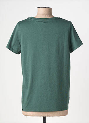 Tricou elasticitate mâneci scurte verde RAGWEAR femeie