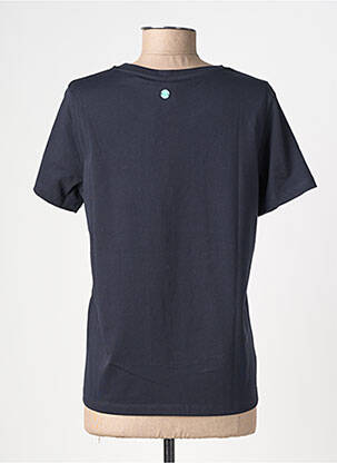Tricou elasticitate mâneci scurte albastru RAGWEAR femeie