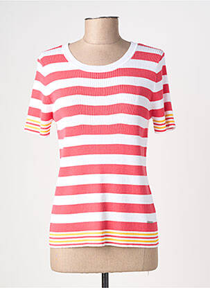 Pulover elasticitate mâneci scurte roz RAGWEAR femeie