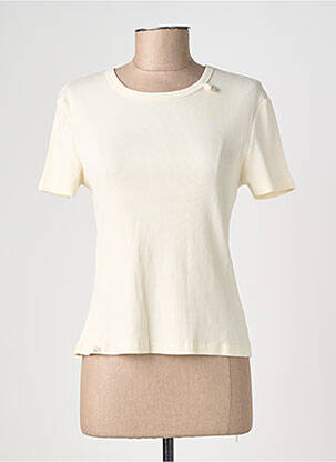 Tricou elasticitate mâneci scurte bej RAGWEAR femeie
