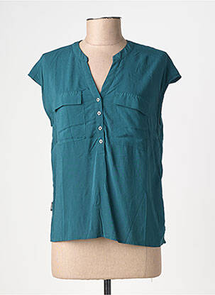 Bluză mâneci scurte mâneci scurte verde RAGWEAR femeie
