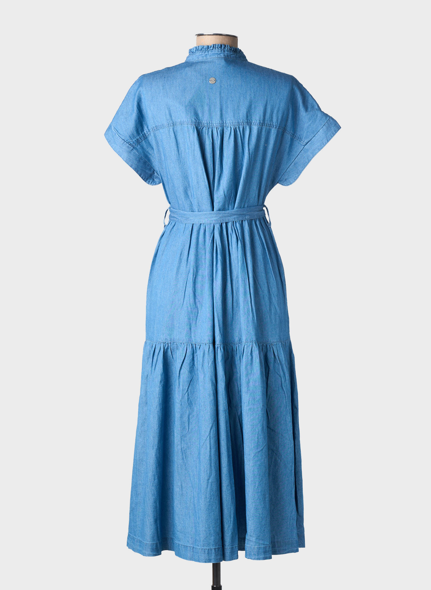 Rochie midi mâneci scurte mâneci scurte albastru RAGWEAR femeie