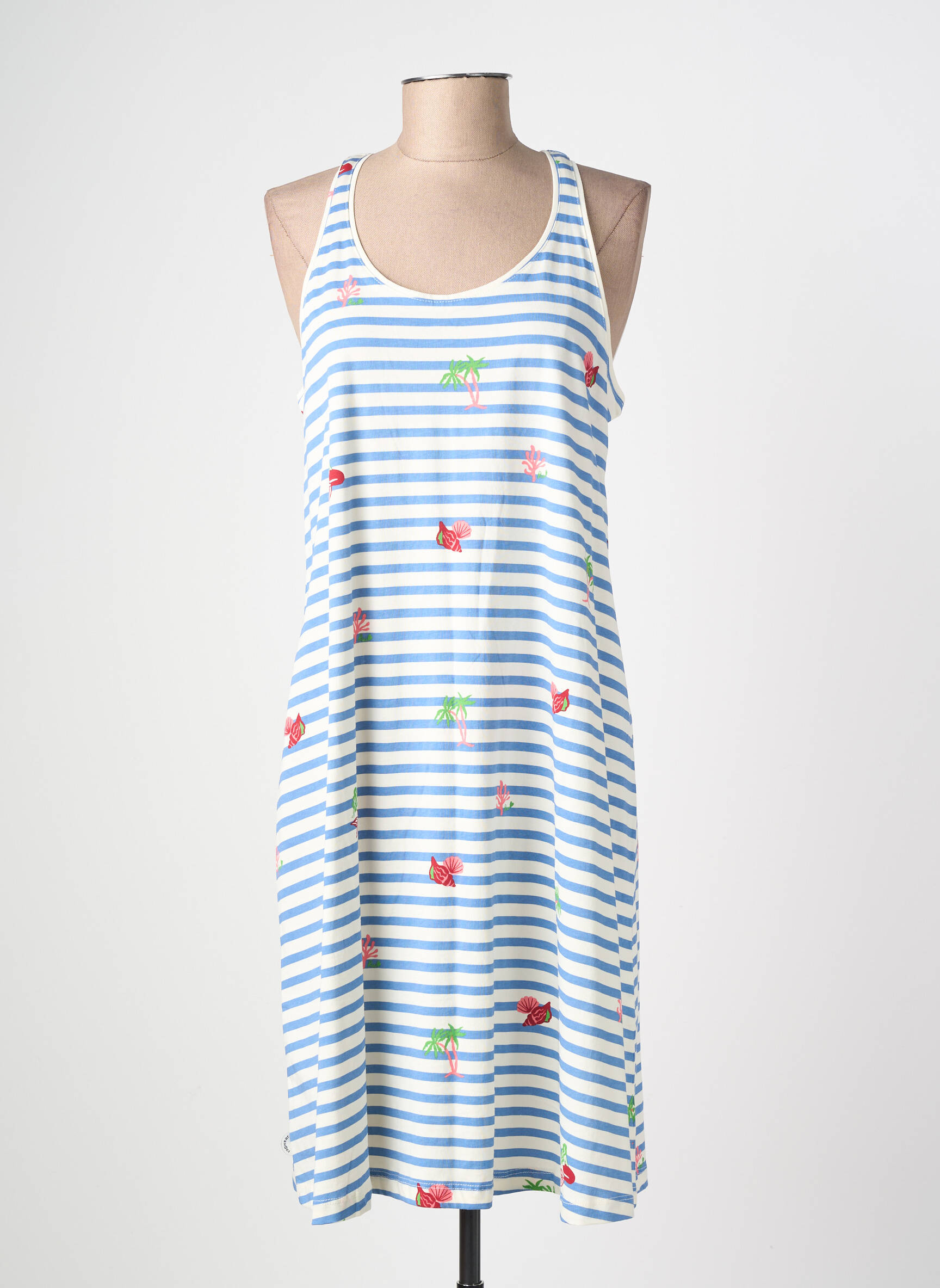 Rochie midi fără mâneci fără mâneci albastru RAGWEAR femeie