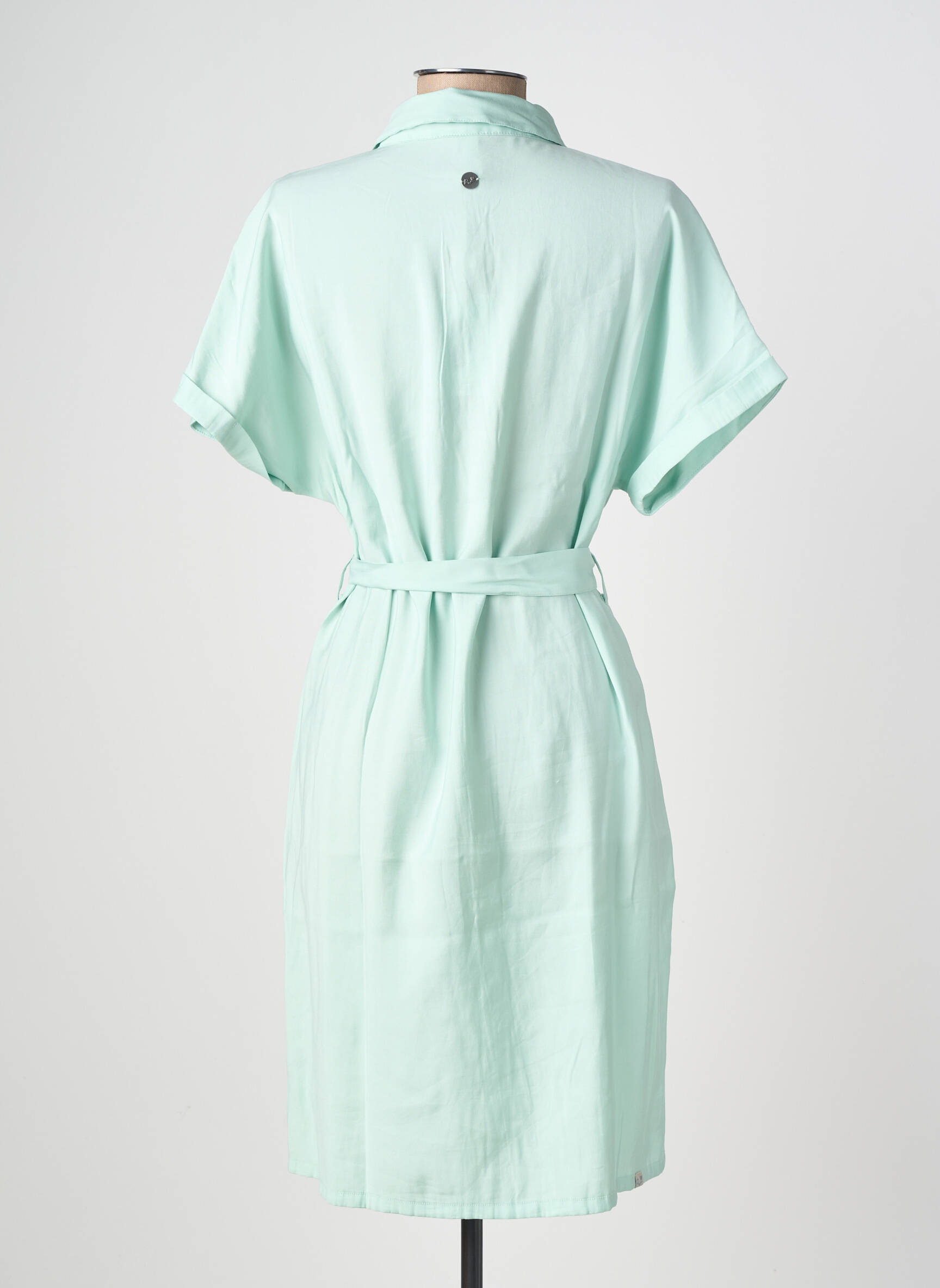 Rochie scurtă mâneci scurte mâneci scurte verde RAGWEAR femeie