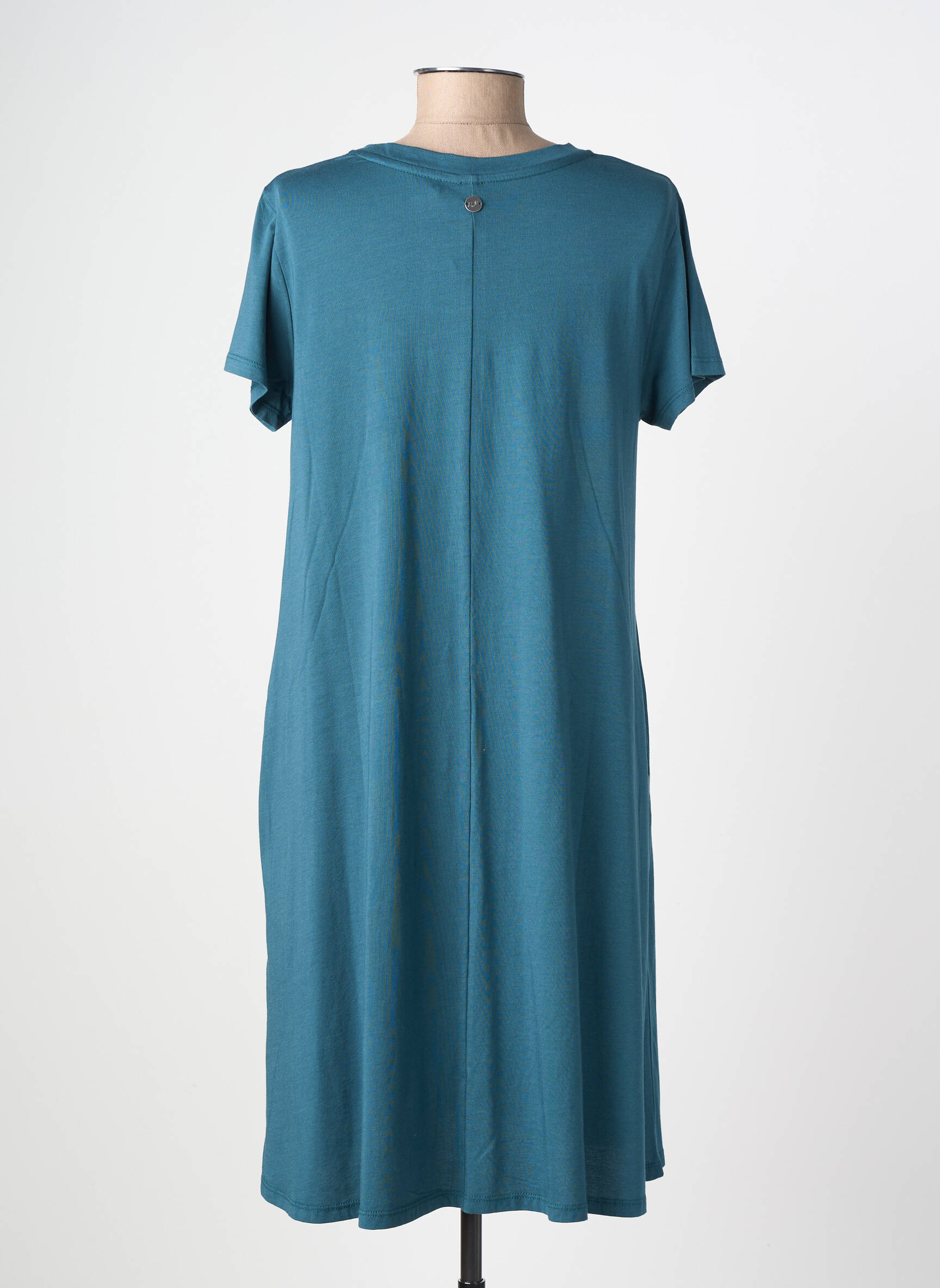 Rochie midi mâneci scurte mâneci scurte verde RAGWEAR femeie