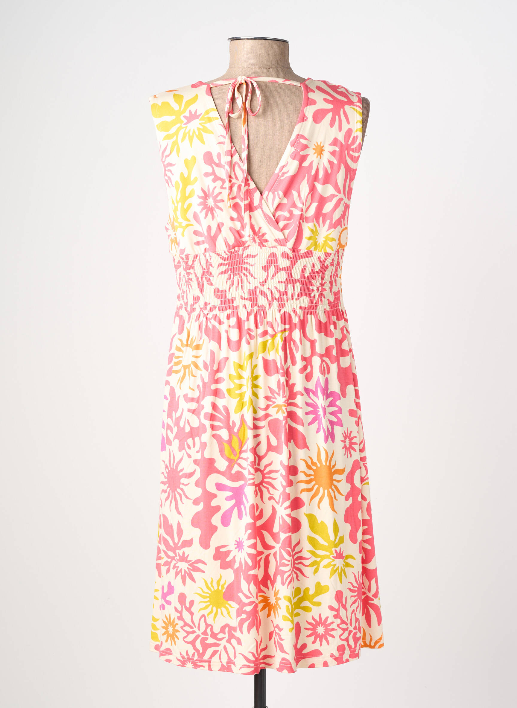 Rochie scurtă fără mâneci fără mâneci roz RAGWEAR femeie