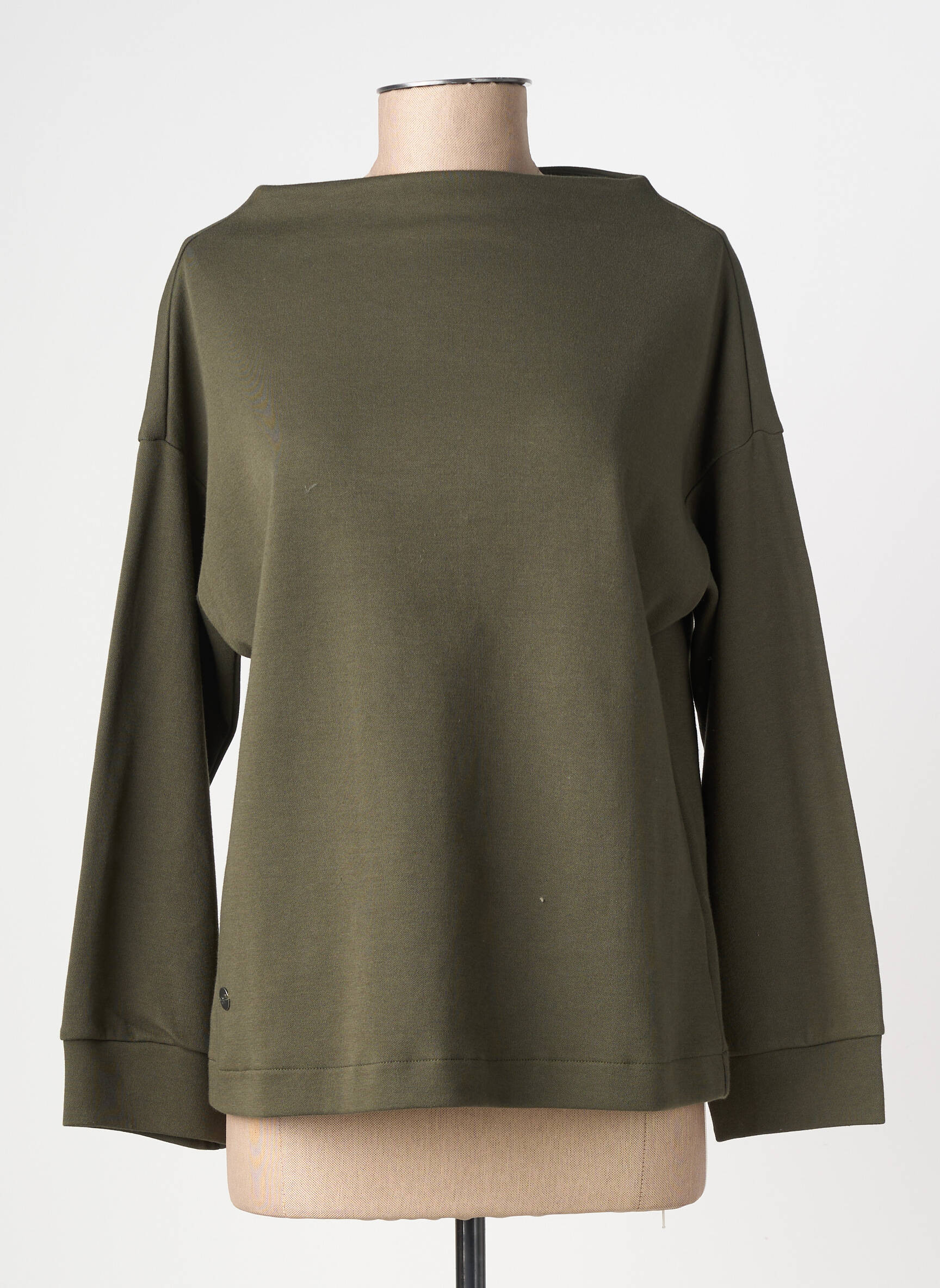 Hanorac elasticitate mâneci lungi verde RAGWEAR femeie