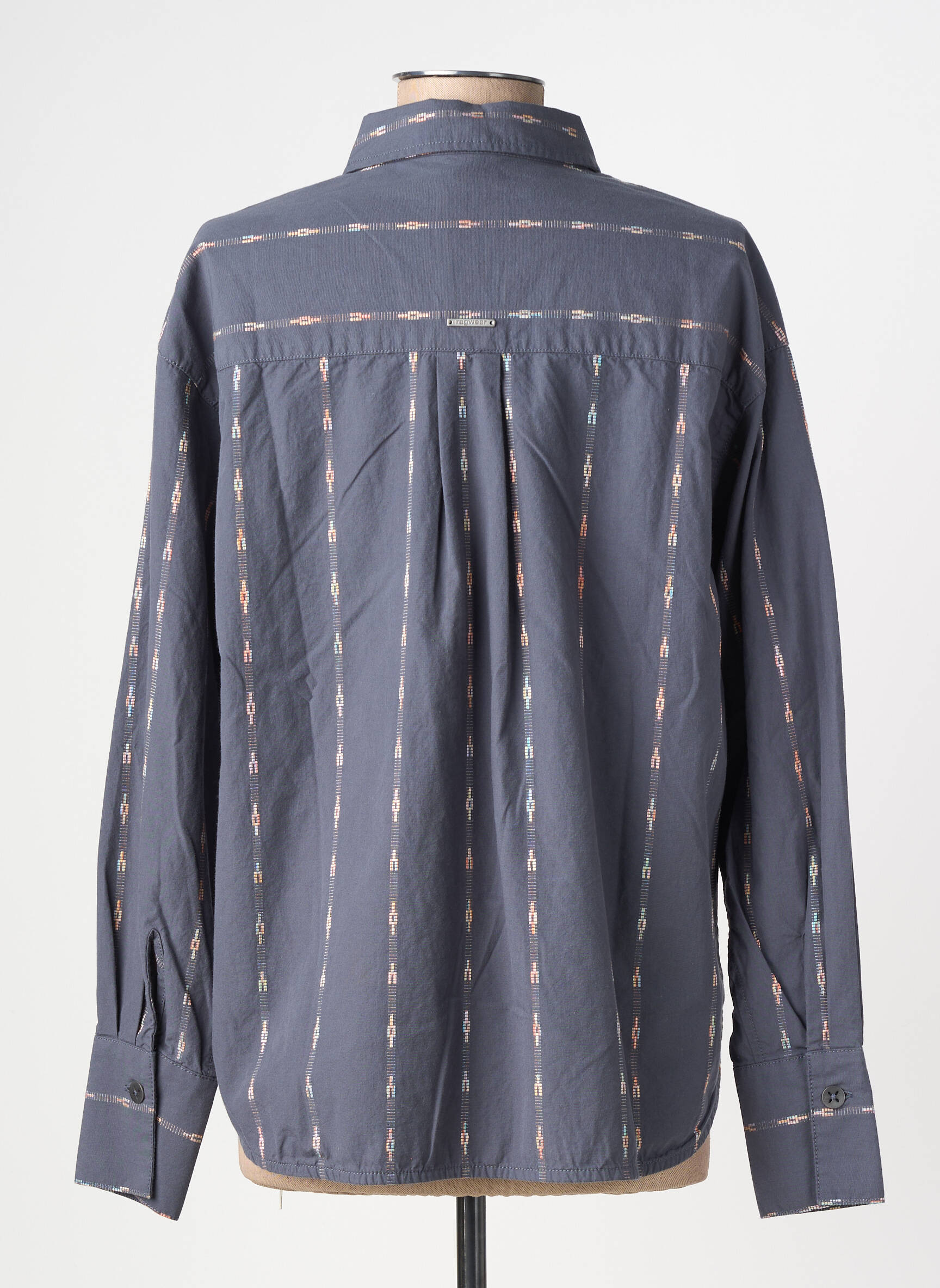 Cămașă croială dreaptă mâneci lungi gri RAGWEAR femeie