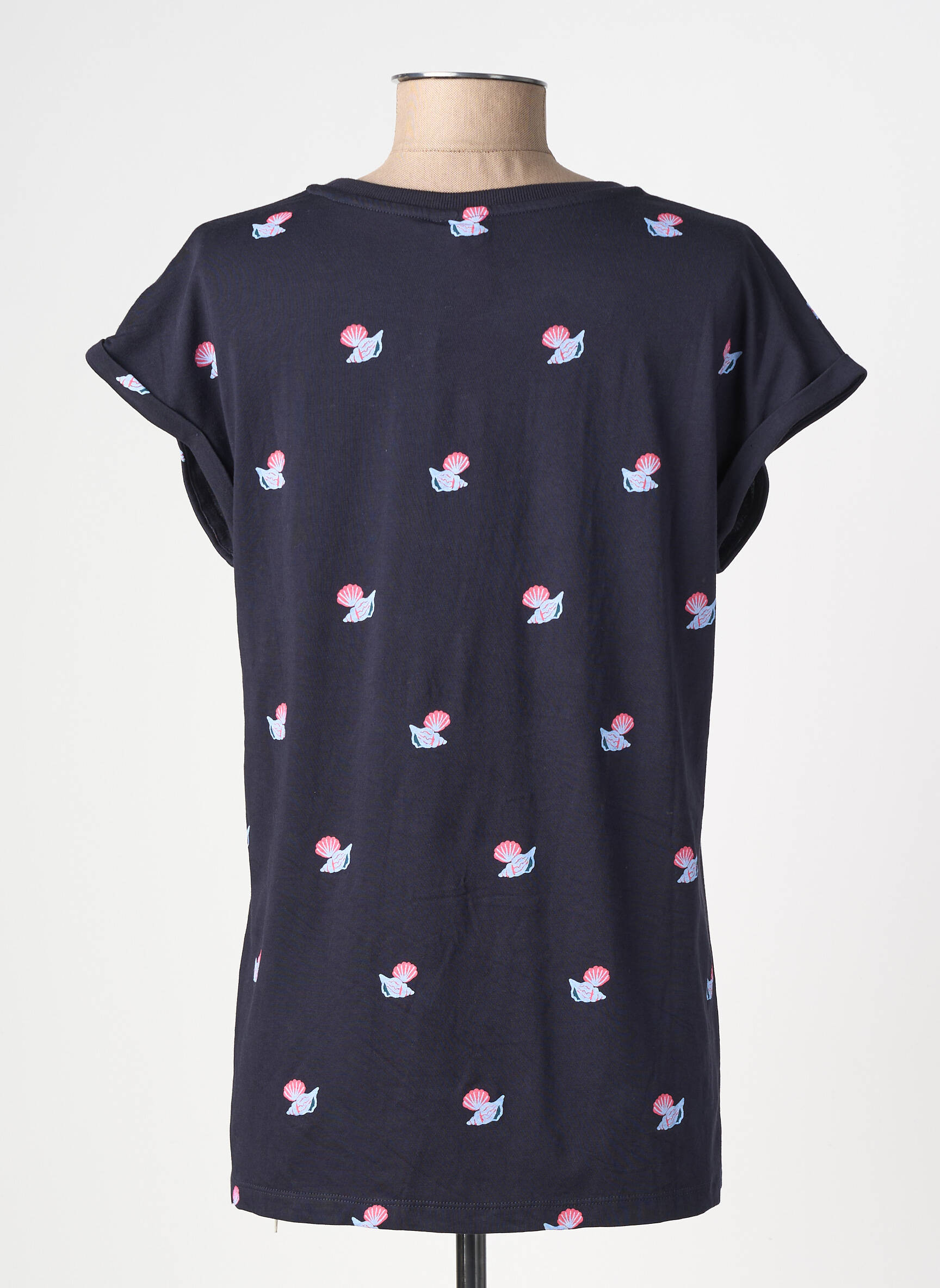Tricou elasticitate mâneci scurte albastru RAGWEAR femeie