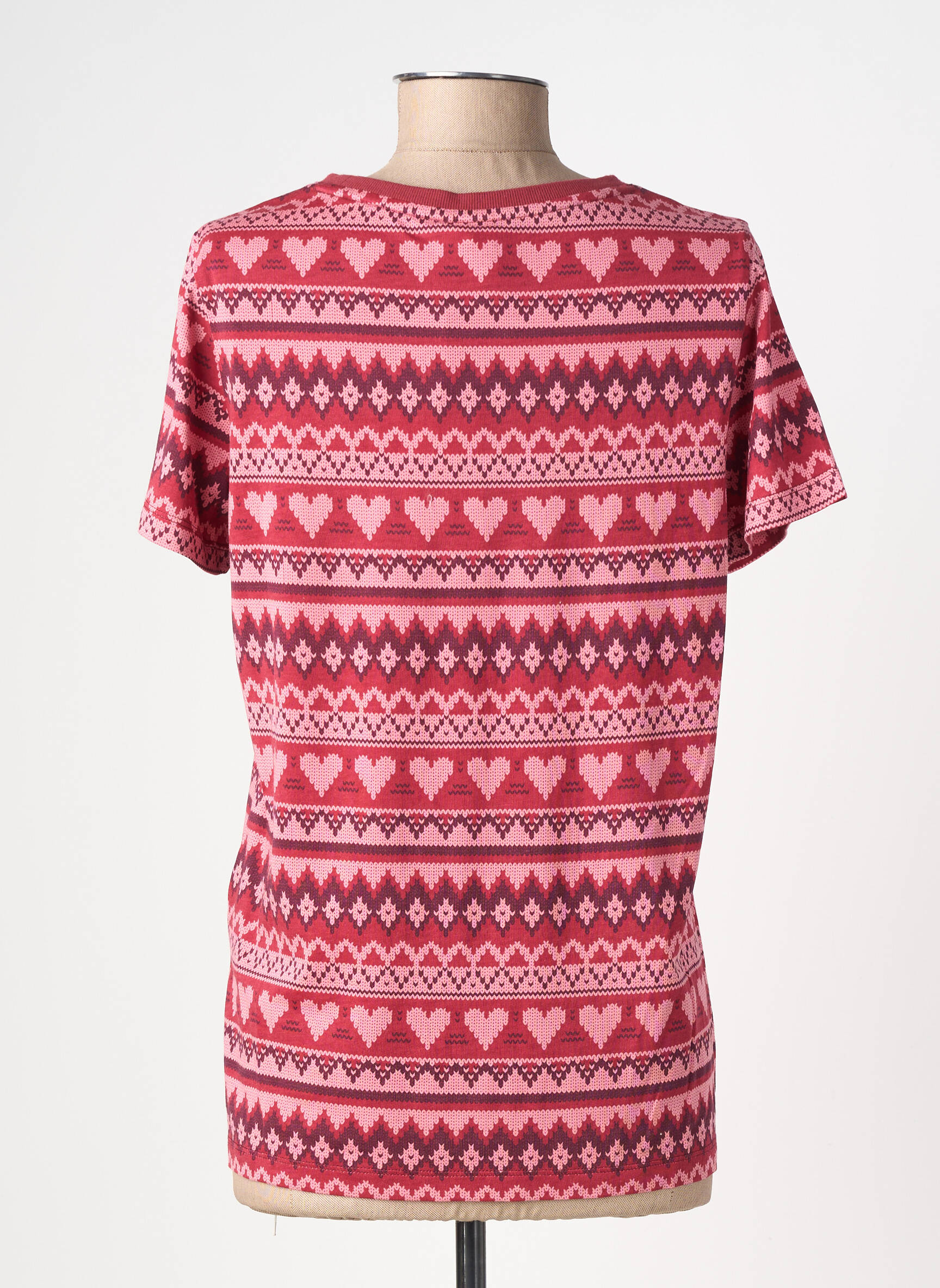 Tricou elasticitate mâneci scurte roz RAGWEAR femeie