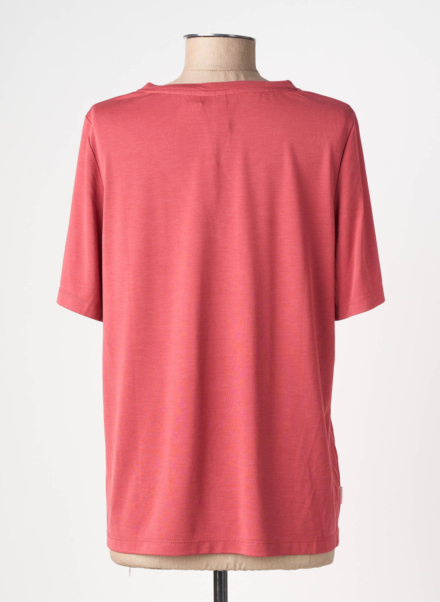 Tricou croială dreaptă mâneci scurte portocalie RAGWEAR femeie