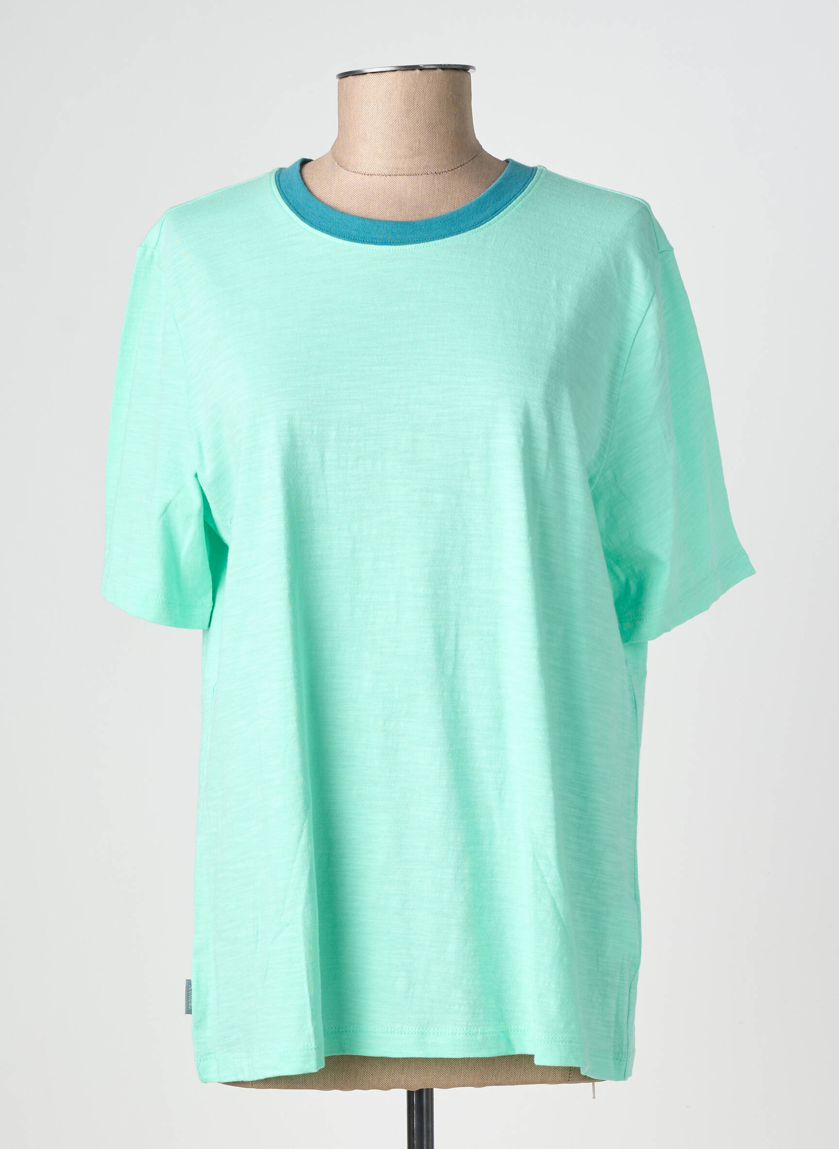 Tricou elasticitate mâneci scurte verde RAGWEAR femeie
