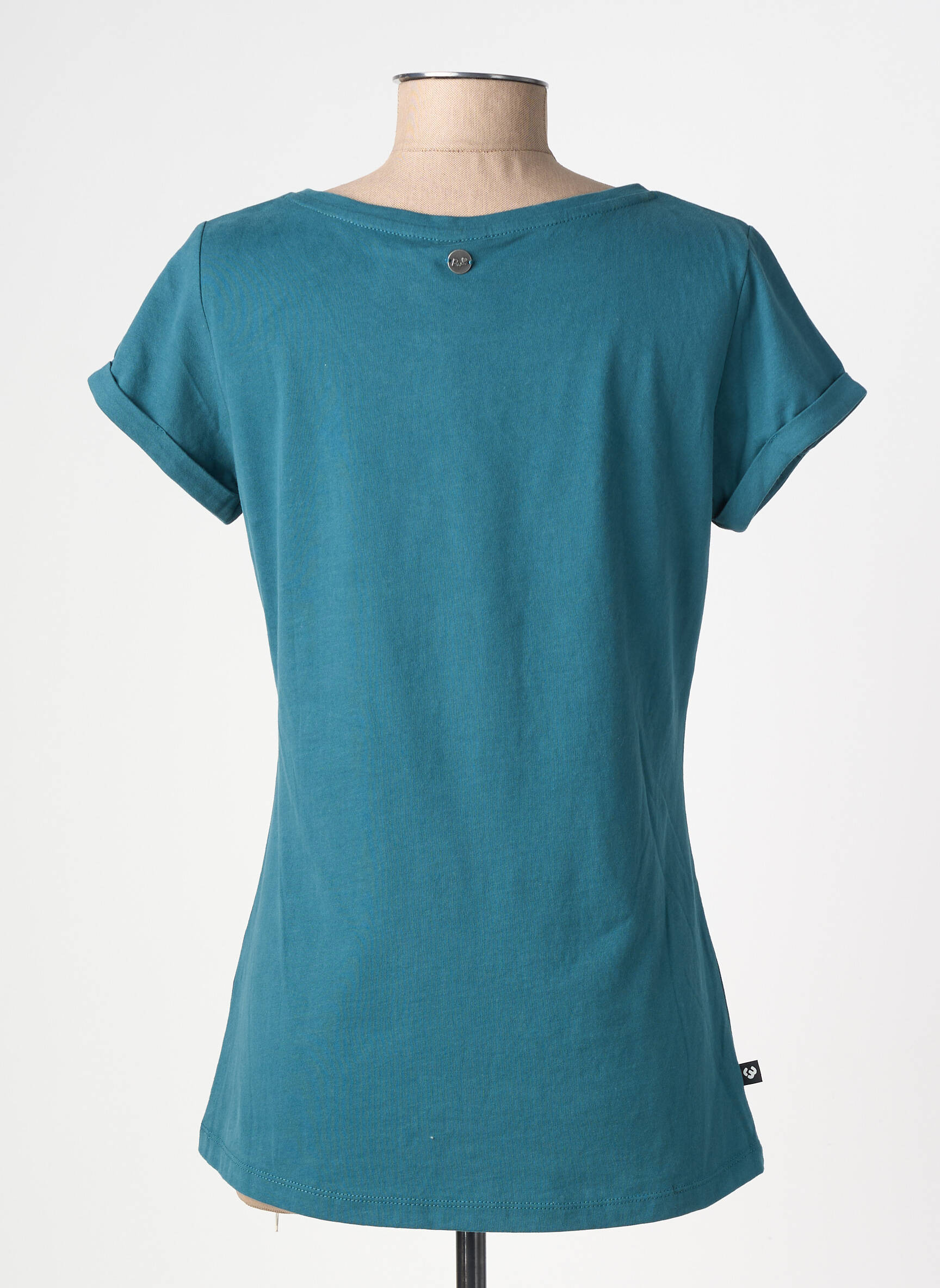 Tricou elasticitate mâneci scurte verde RAGWEAR femeie