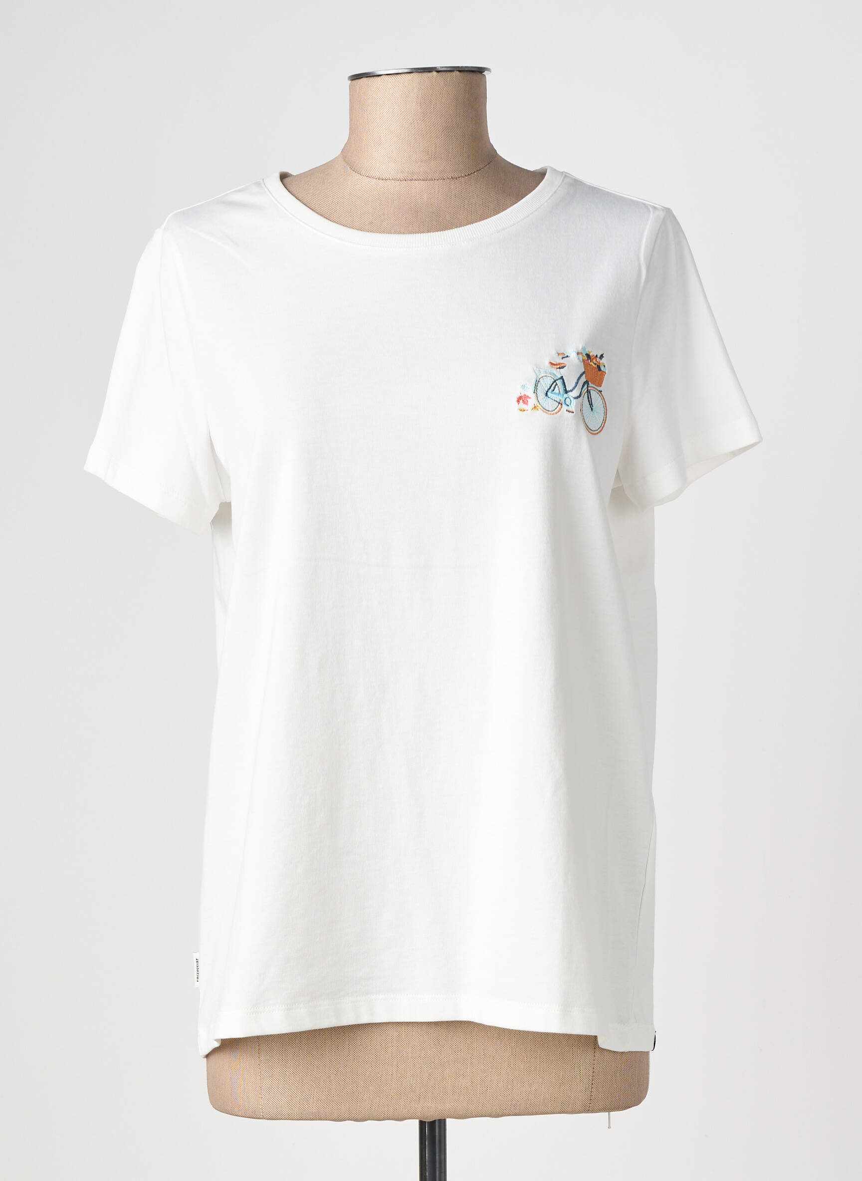 Tricou elasticitate mâneci scurte bej RAGWEAR femeie
