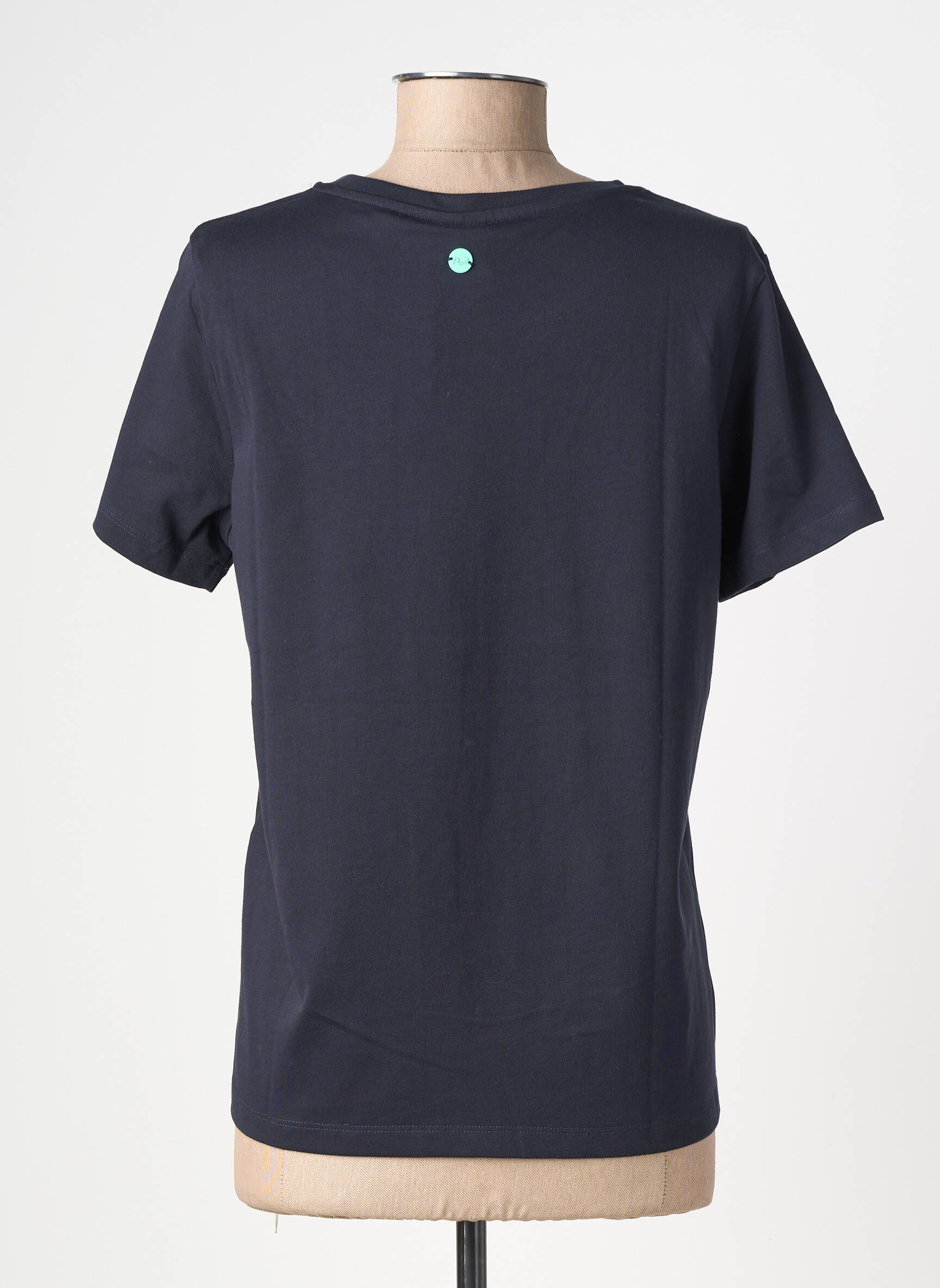 Tricou elasticitate mâneci scurte albastru RAGWEAR femeie