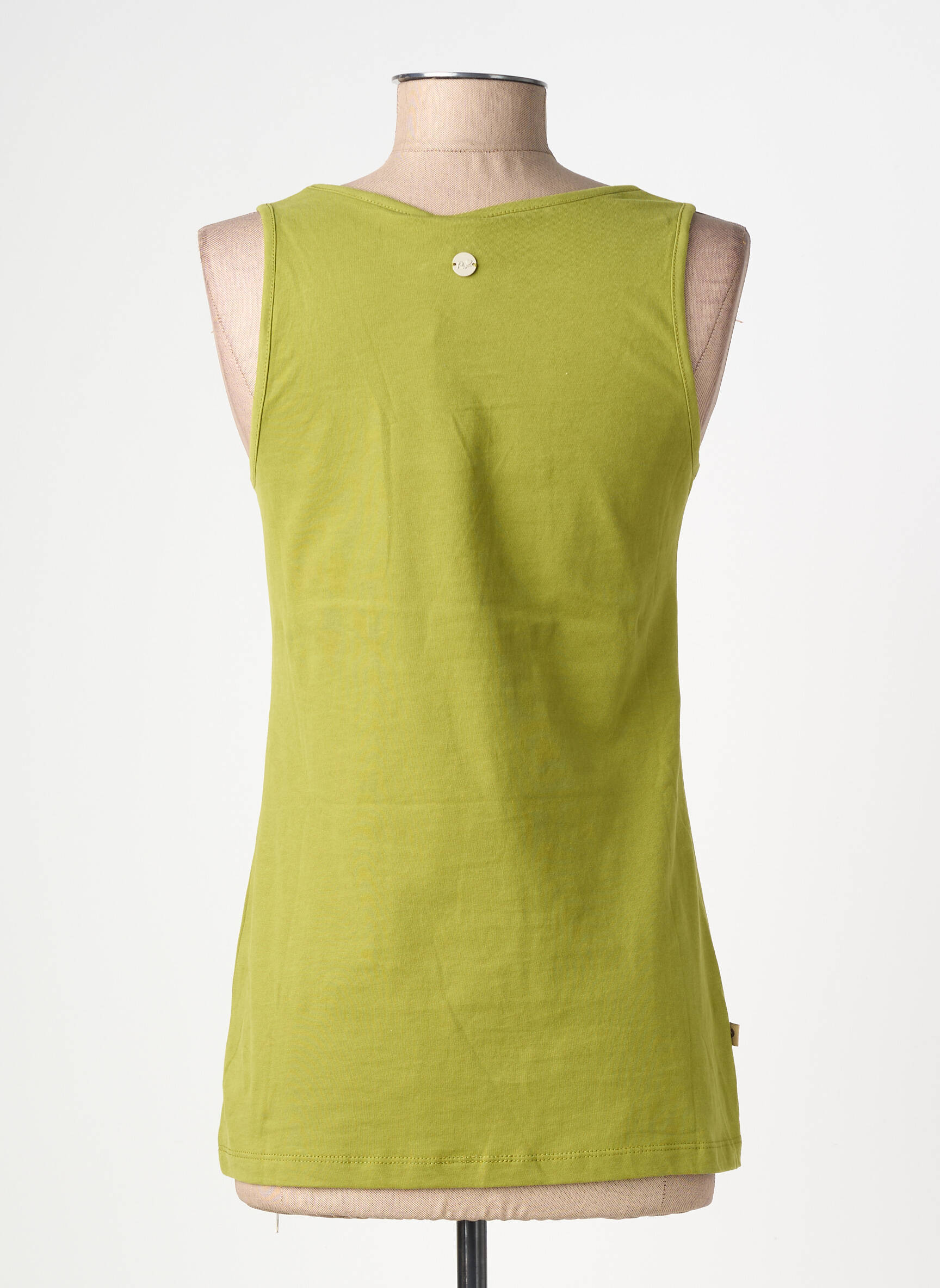 Maiou croială ajustată fără mâneci verde RAGWEAR femeie