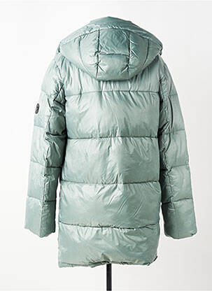 Geacă matlasată mâneci lungi cu glugă verde RAGWEAR femeie