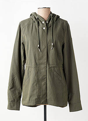 Jachete casual finisaj interior dublat verde RAGWEAR femeie