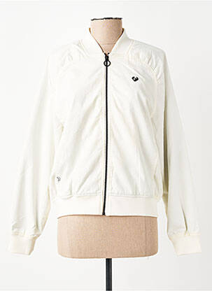 Jachete casual guler rotund alb RAGWEAR femeie