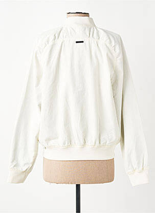 Jachete casual guler rotund alb RAGWEAR femeie