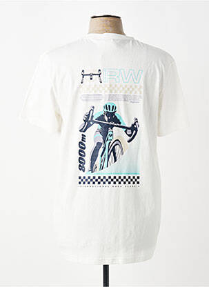 Tricou croială cambrată mâneci scurte alb RAGWEAR bărbat