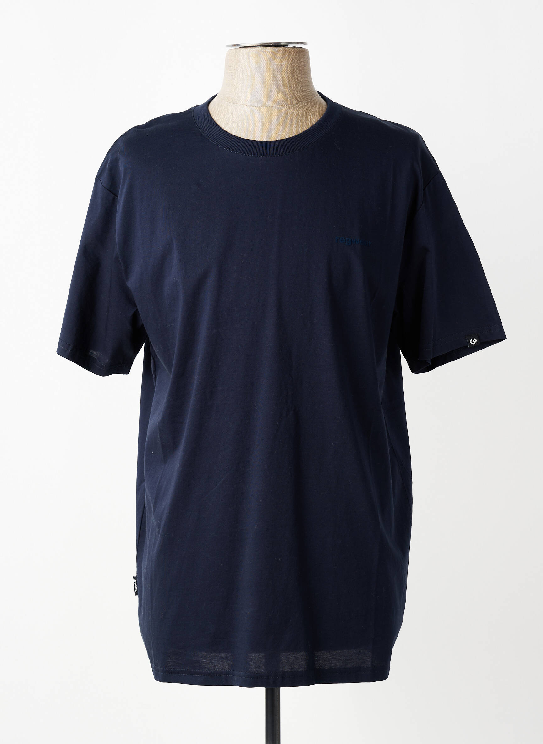 Tricou croială cambrată mâneci scurte negru RAGWEAR bărbat