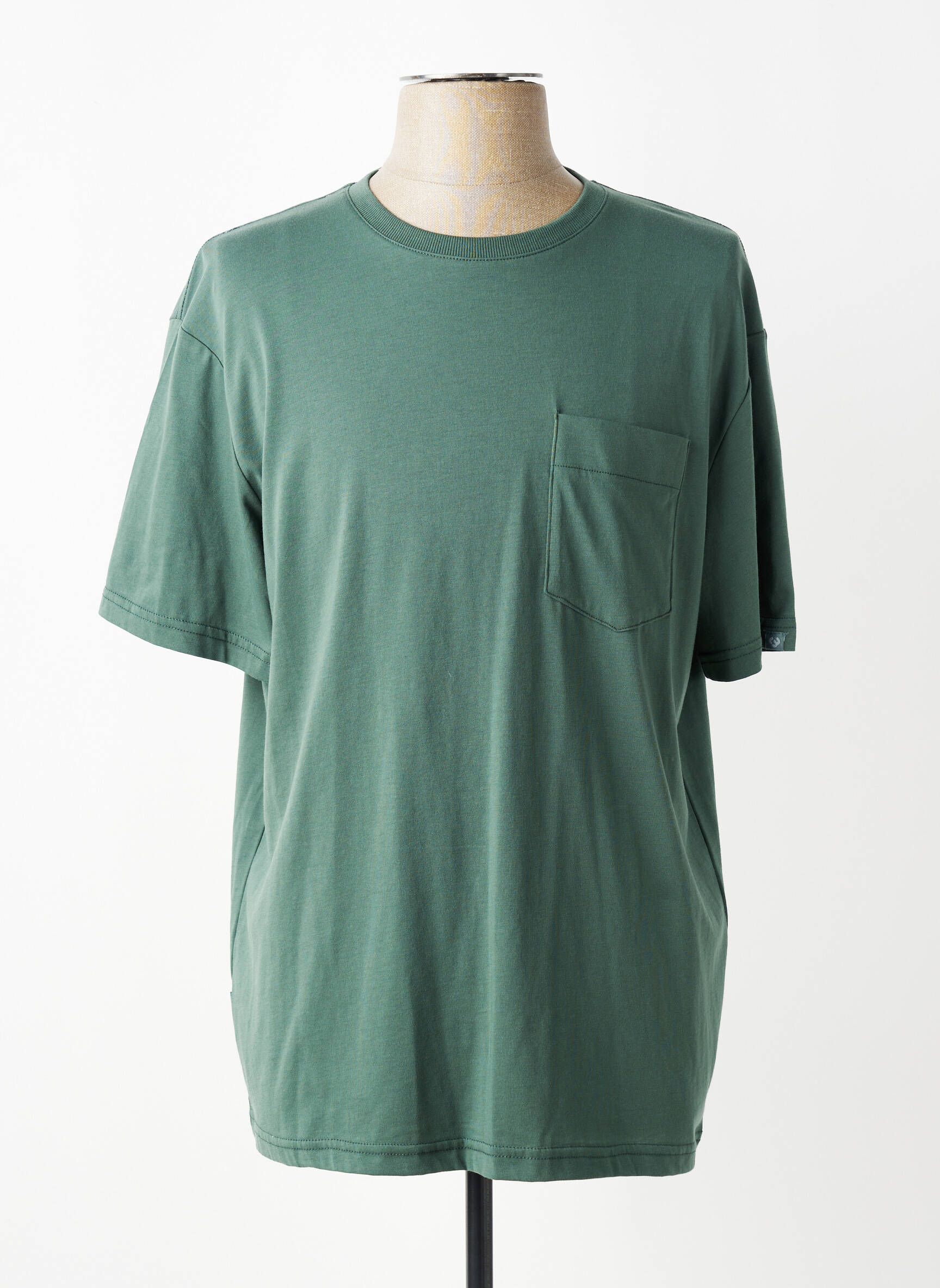 Tricou croială cambrată mâneci scurte verde RAGWEAR bărbat