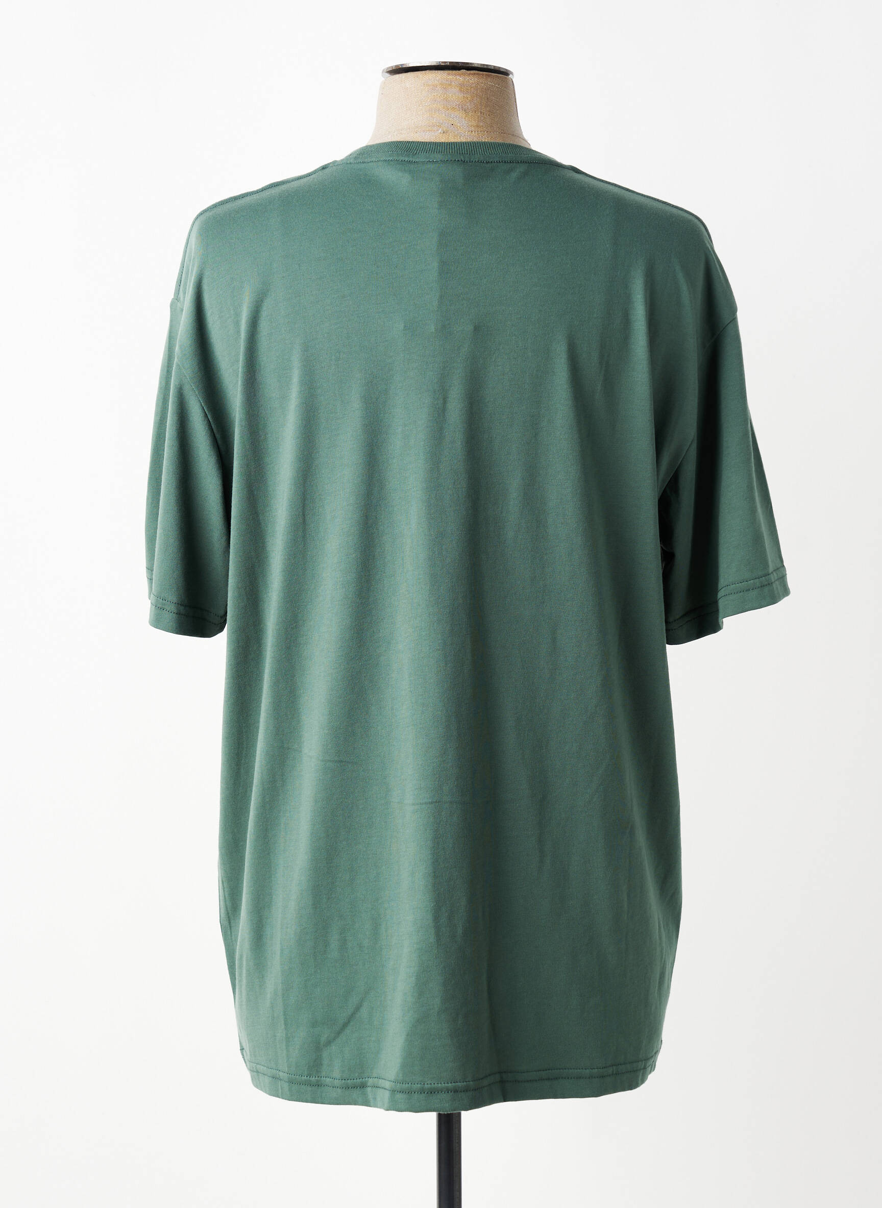 Tricou croială cambrată mâneci scurte verde RAGWEAR bărbat