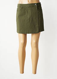 Fustă pantaloni scurți țesătură poplin verde RAGWEAR femeie