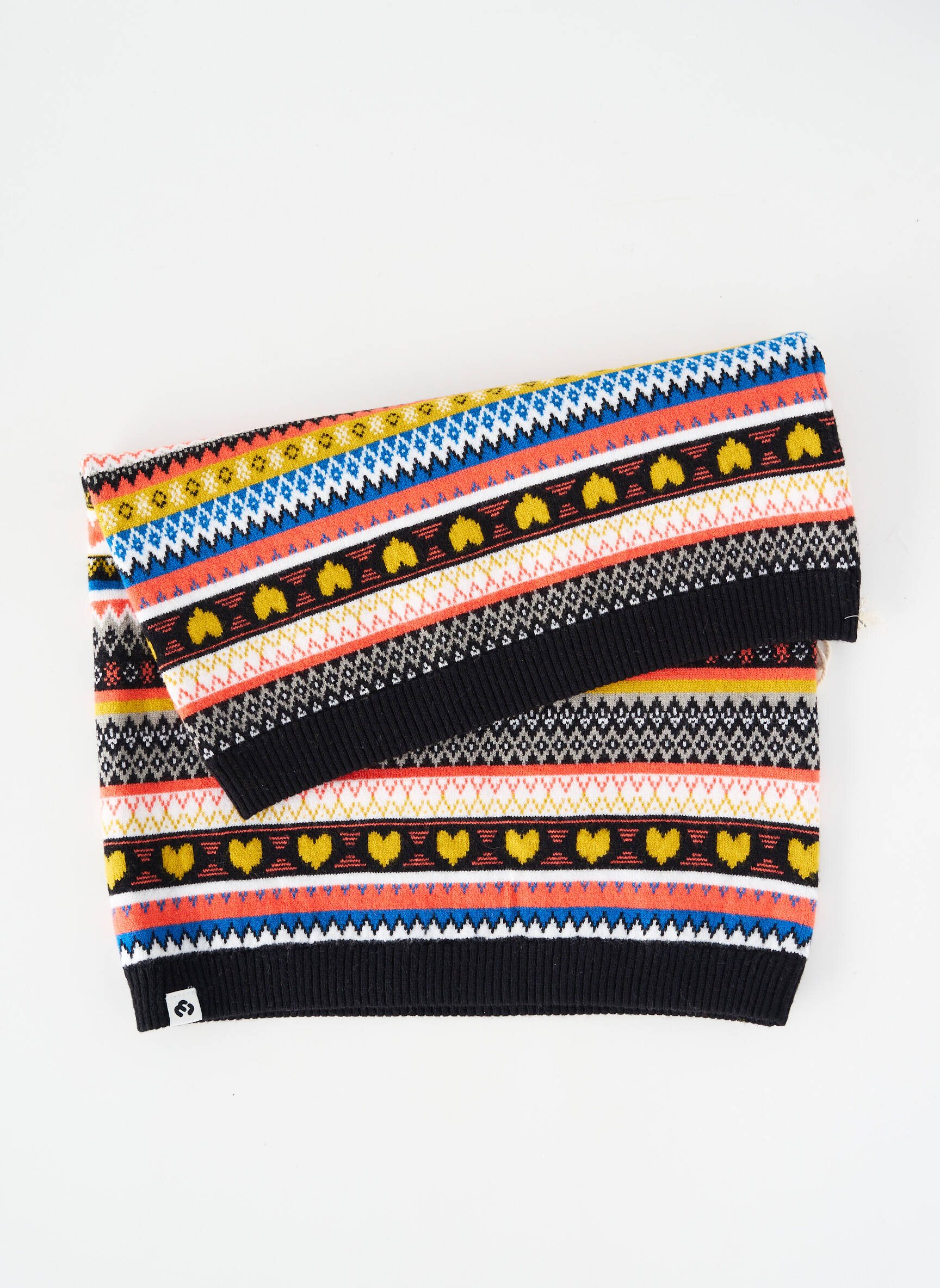 Guler / eșarfă de gât elasticitate negru RAGWEAR femeie