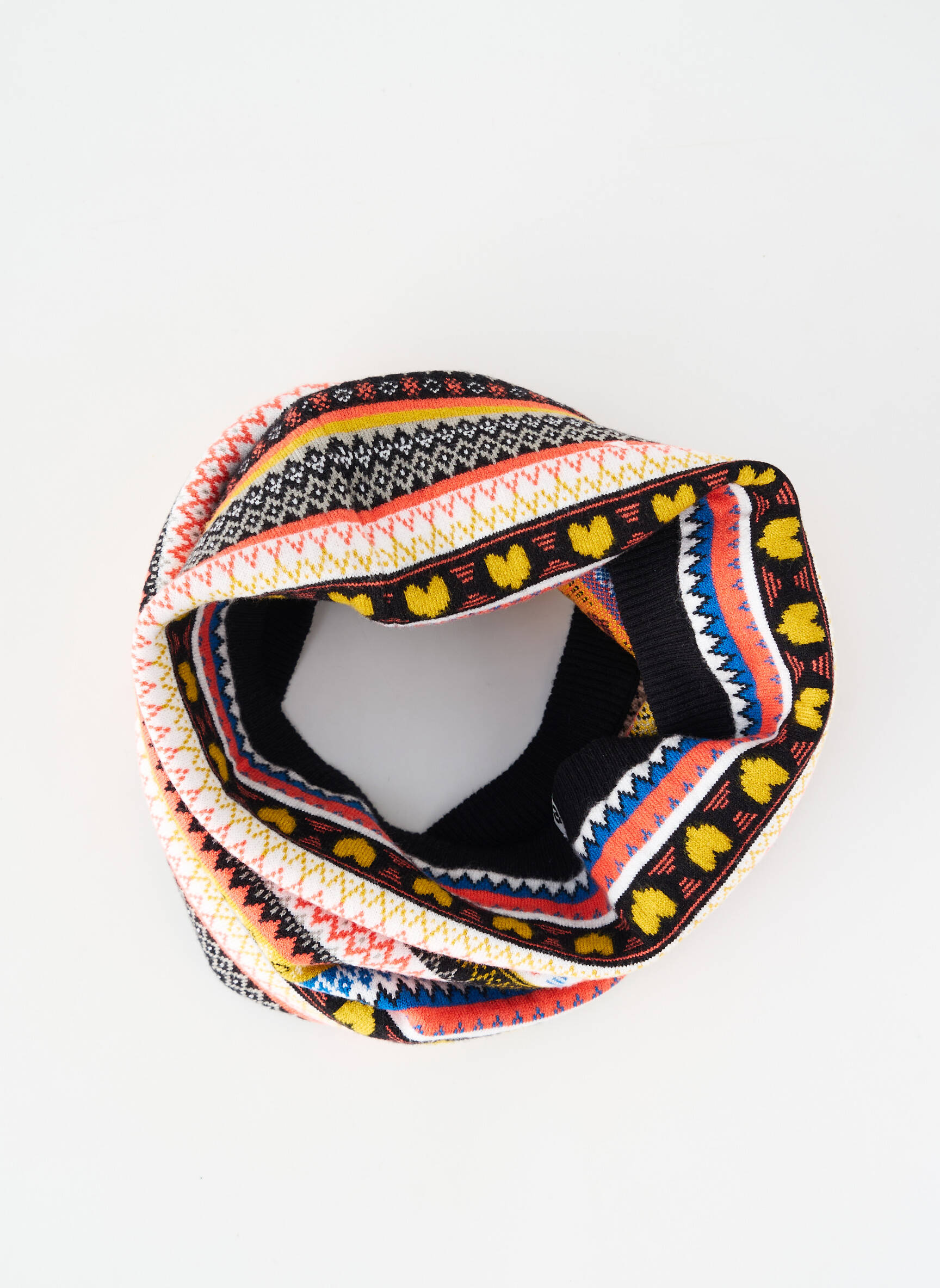 Guler / eșarfă de gât elasticitate negru RAGWEAR femeie