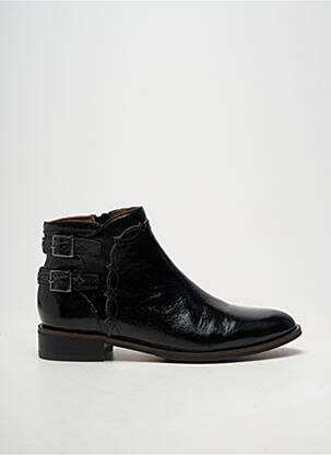 Botine/ghete material neted toc plat până la 3 cm negru MAM'ZELLE femeie