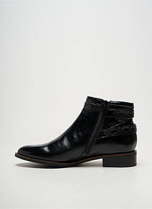 Botine/ghete material neted toc plat până la 3 cm negru MAM'ZELLE femeie