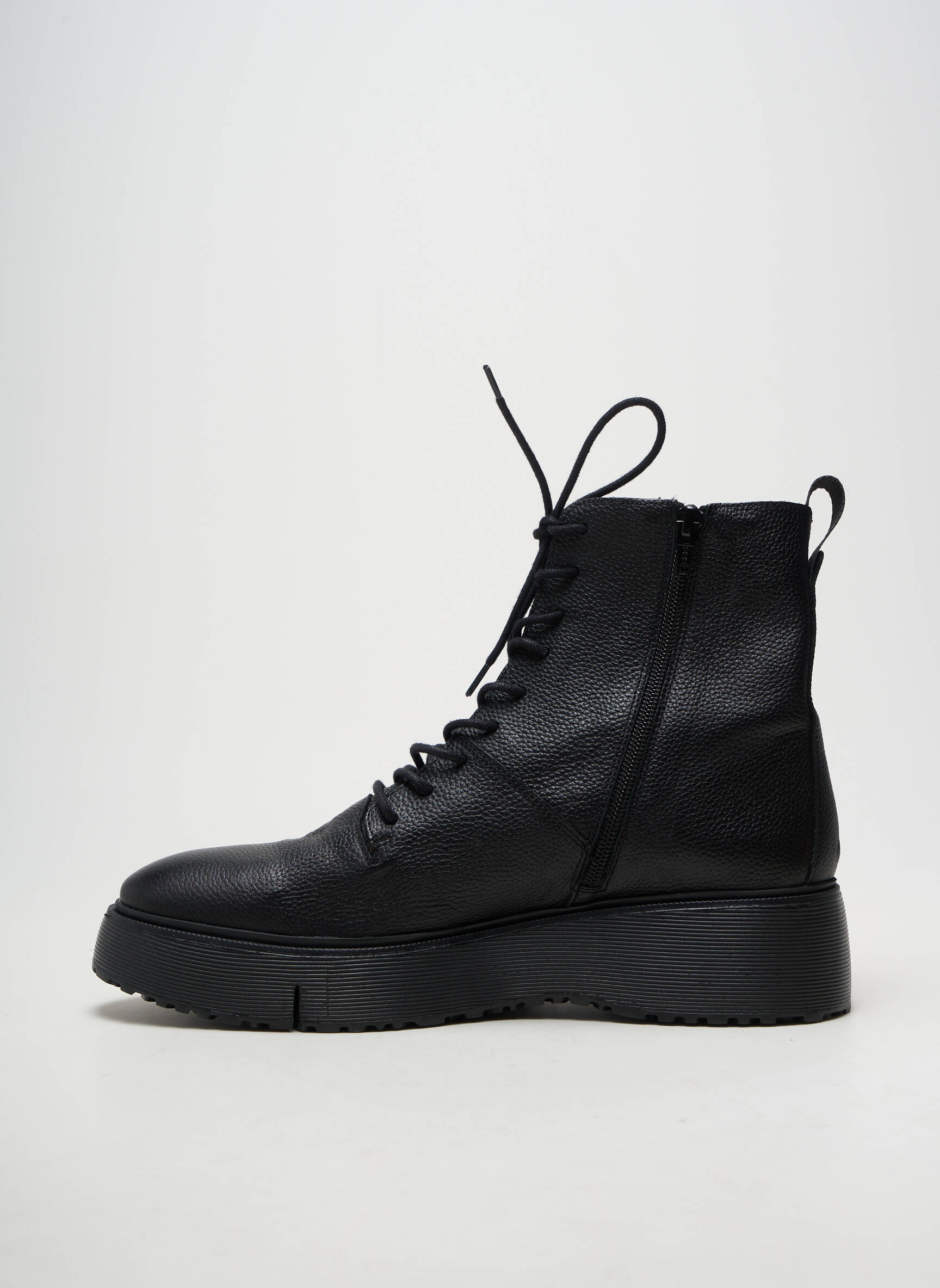 Botine/ghete material neted toc de 4 la 6 cm negru WONDERS femeie
