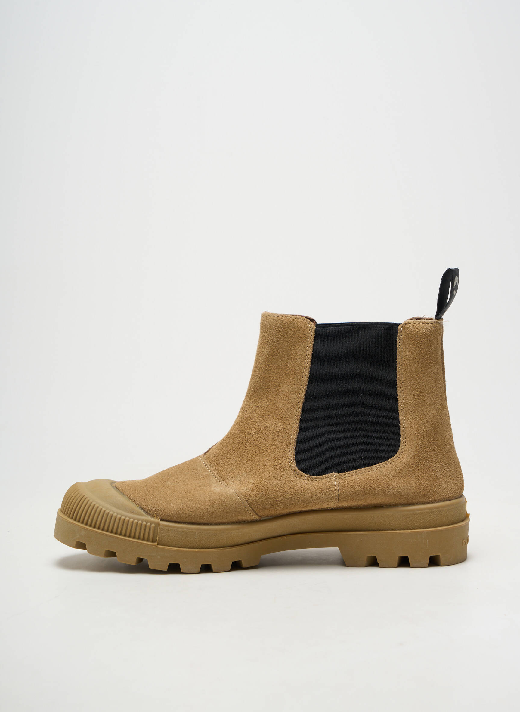 Botine/ghete material neted toc de 4 la 6 cm maro PATAUGAS femeie