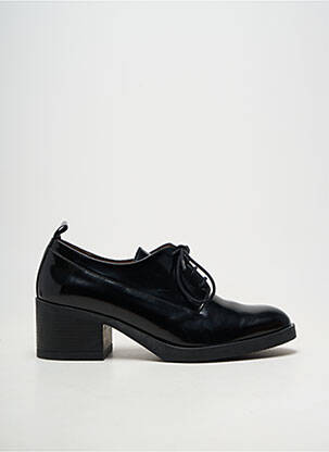 Derby-uri material neted toc de 4 la 6 cm negru WONDERS femeie