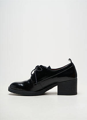 Derby-uri material neted toc de 4 la 6 cm negru WONDERS femeie