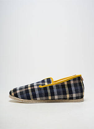 Papuci/pantofi de casă vârf rotund vârf rotund albastru CHAUSSE MOUTON bărbat