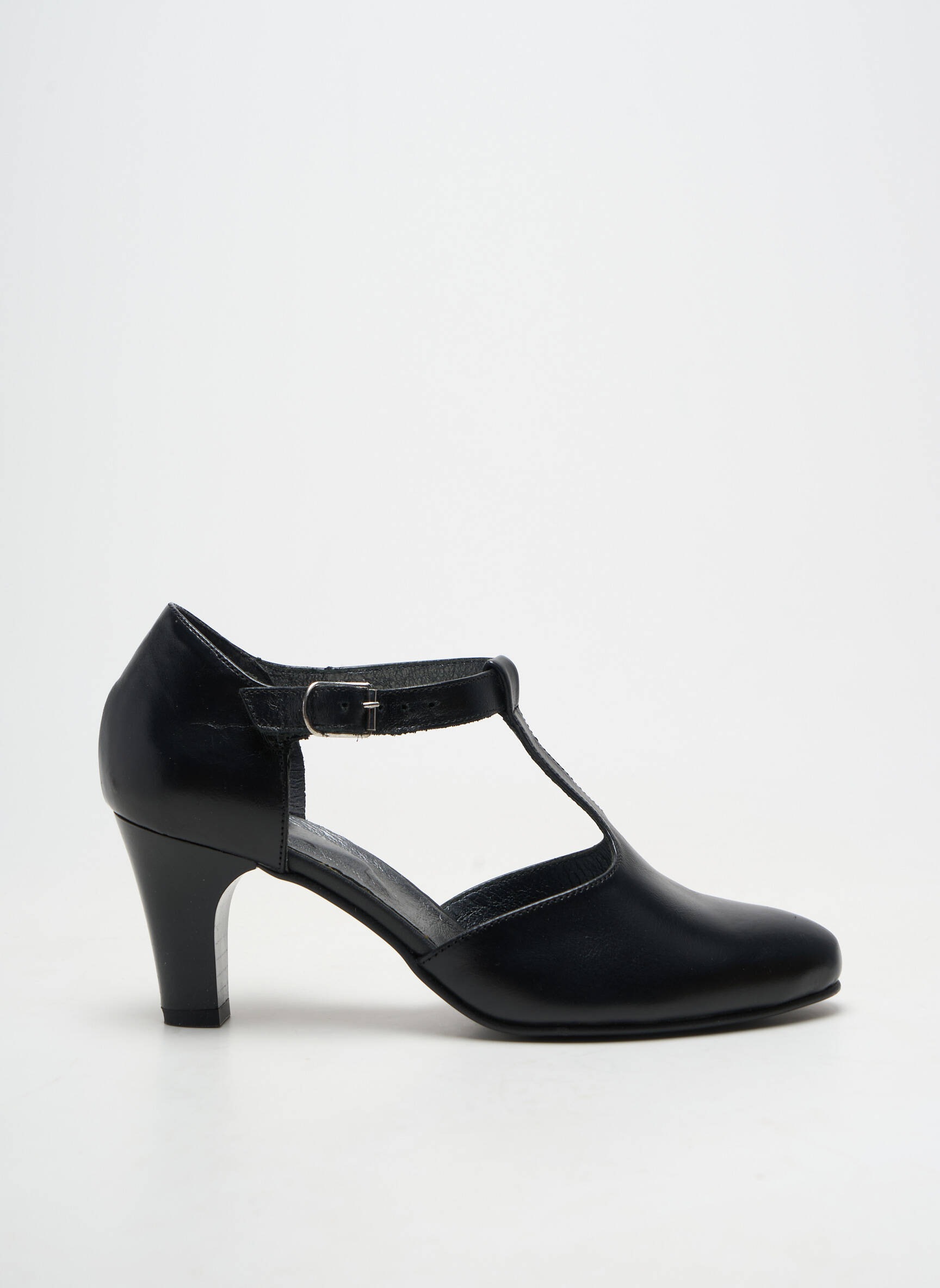 Pantofi cu toc închidere cu buclă(e) toc de 7 la 9 cm negru INEA femeie