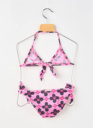 Costum de baie din două piese bikini roz PRINCESSE ILOU fată
