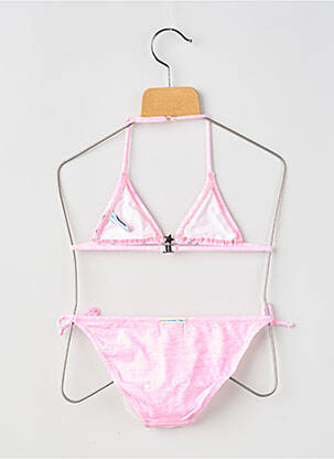 Costum de baie din două piese bikini roz PRINCESSE ILOU fată