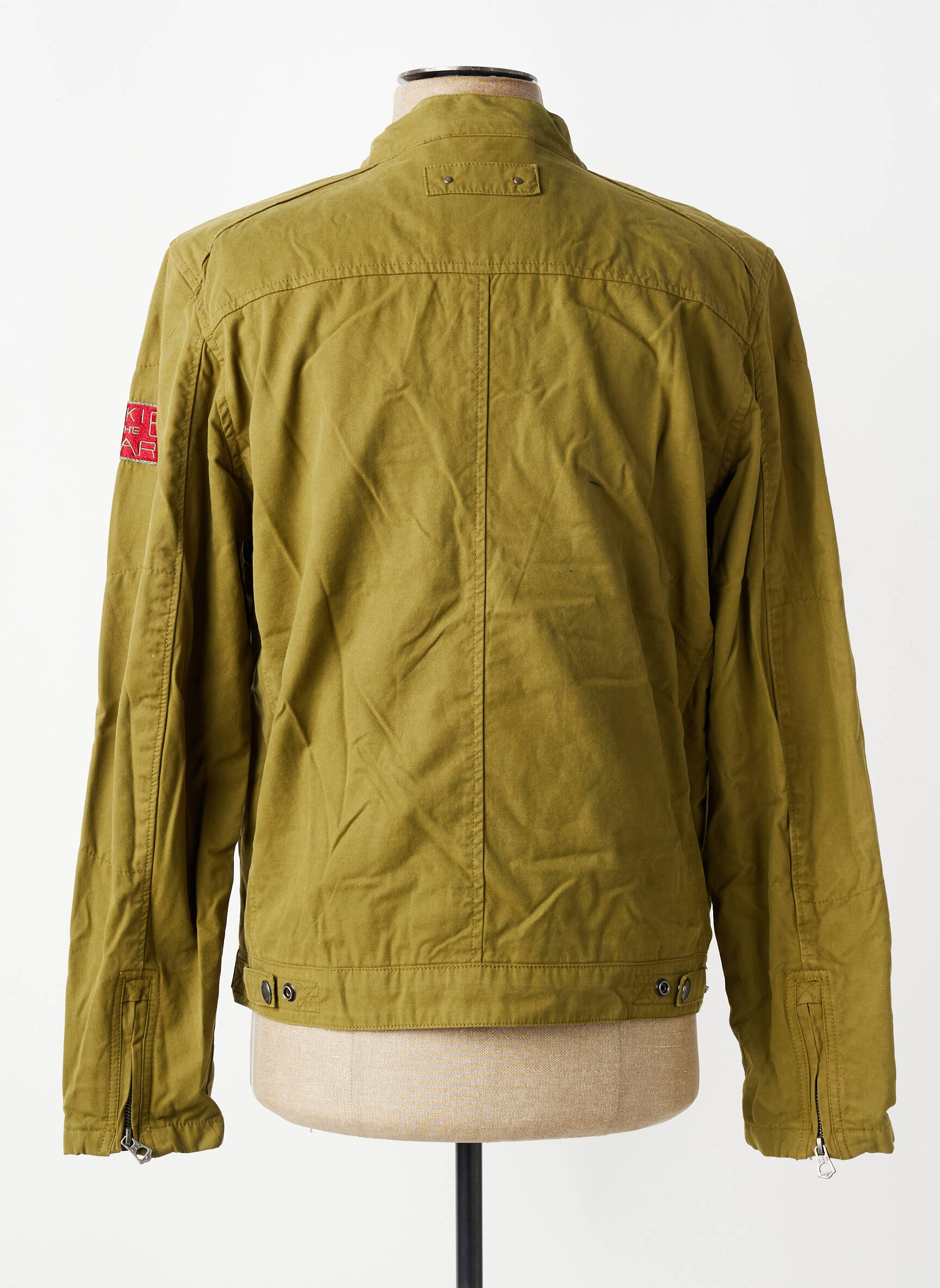 Jachete casual buzunare verde DAYTONA bărbat