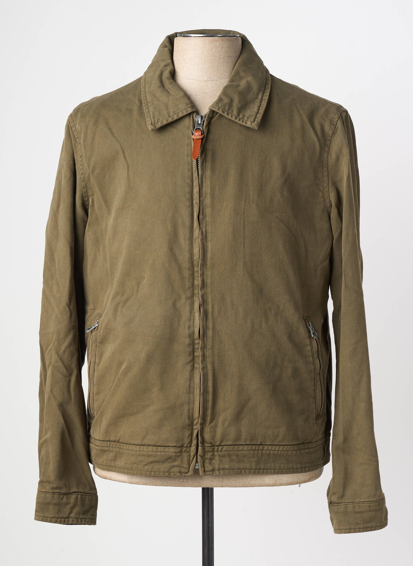 Jachete casual guler de bluză verde DAYTONA bărbat