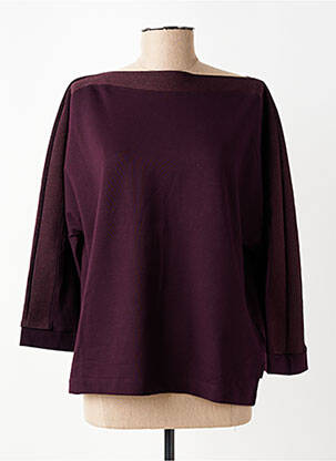 Top elasticitate mâneci lungi violet CECIL femeie