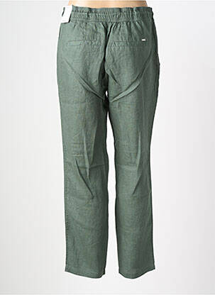 Pantalon drept țesătură crep mărime normală verde CECIL femeie