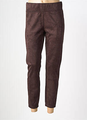 Pantalon 7/8 elasticitate mărime normală maro CECIL femeie