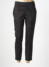 Pantalon 7/8 elasticitate mărime normală negru STREET ONE femeie