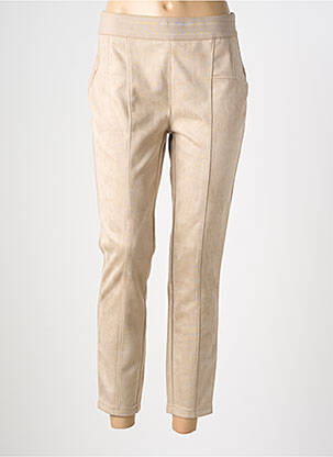 Pantalon 7/8 elasticitate mărime normală bej STREET ONE femeie