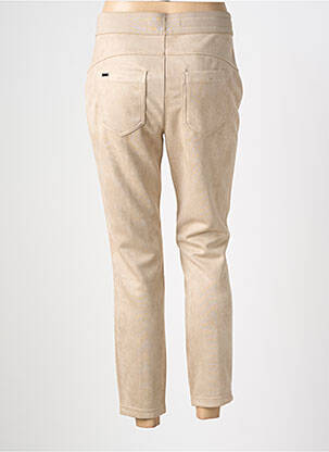 Pantalon 7/8 elasticitate mărime normală bej STREET ONE femeie